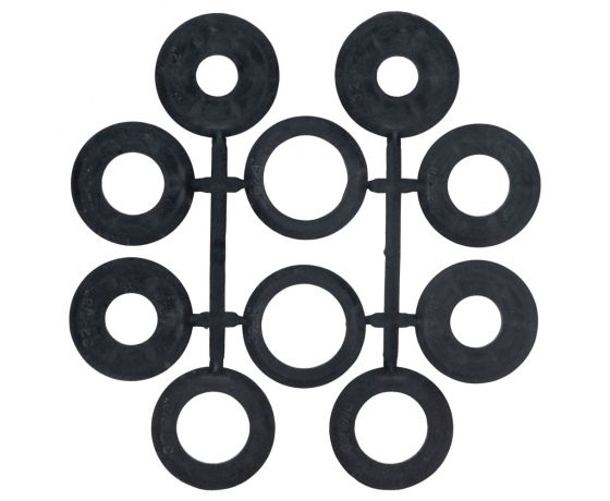 Фото 4 - Щетка проволочная дискообразная Ø200мм Ø32мм (латунированная) SIGMA (9012371)