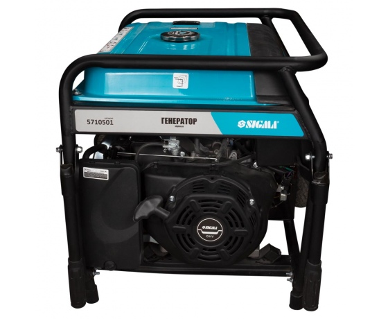 Фото 5 - Генератор бензиновый 220-380В 7.5/8.0кВт 4-х тактный электрозапуск SIGMA (5710501)