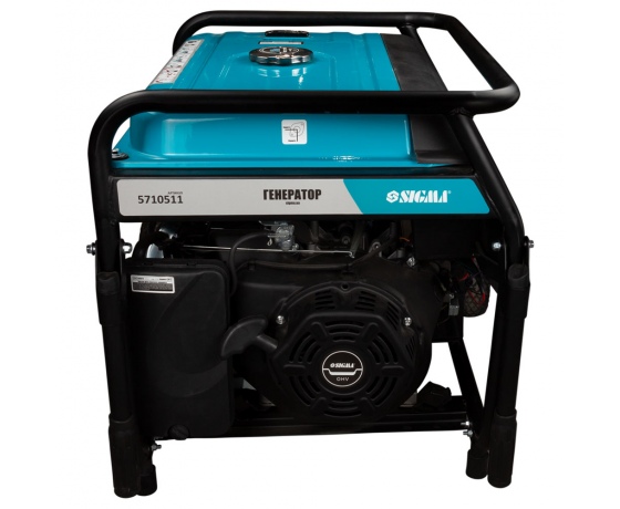 Фото 5 - Генератор бензиновый 220-380В 8.5/9.0кВт 4-х тактный электрозапуск SIGMA (5710511)