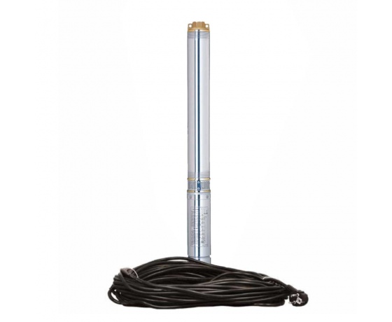 Фото 2 - Насос центробежный скважинный 0.37кВт H 66(43)м Q 40(25)л/мин Ø66мм (кабель 30м) AQUATICA (DONGYIN) (777372)