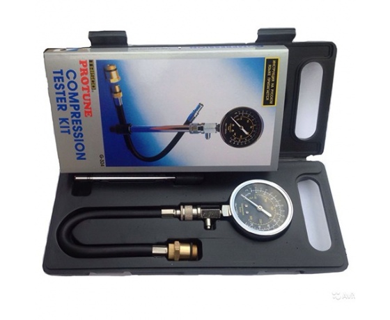 Фото 2 - Компрессометр бензиновый со сменным наконечником   (JGAI0402) (HS-A1000) TRISCO G-324