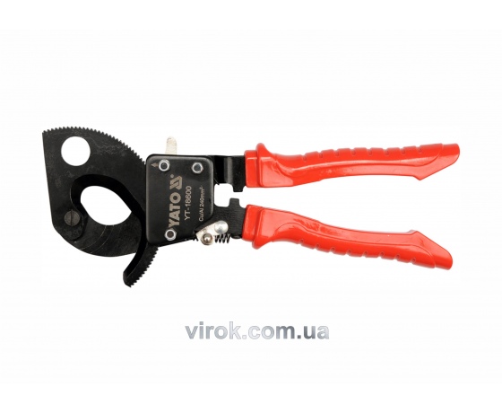 Фото 2 - Кабелеріз для алюмінію і мідних кабелів 240 мм² YATO 300 мм