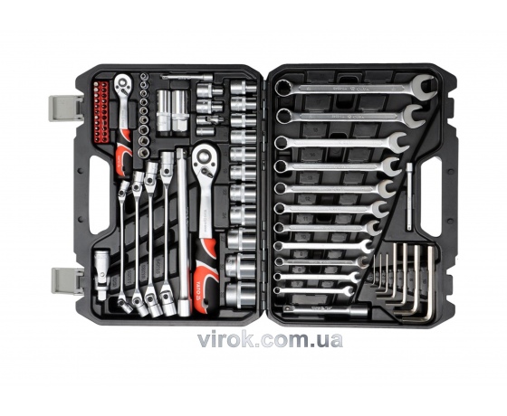 Фото 2 - Набір інструментів YATO 1/4