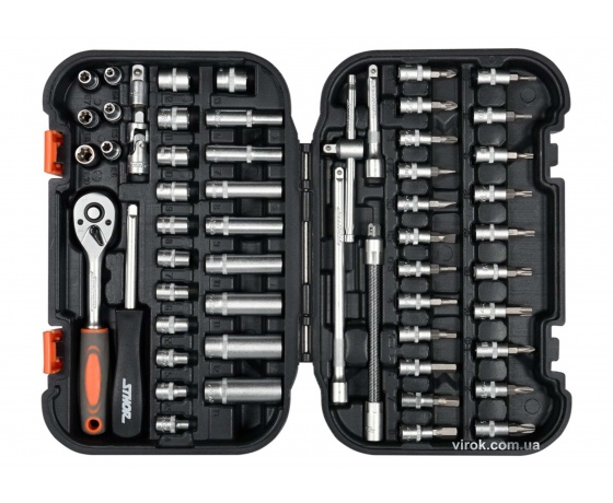 Фото 2 - Набір головок торцевих SHTOR 1/4