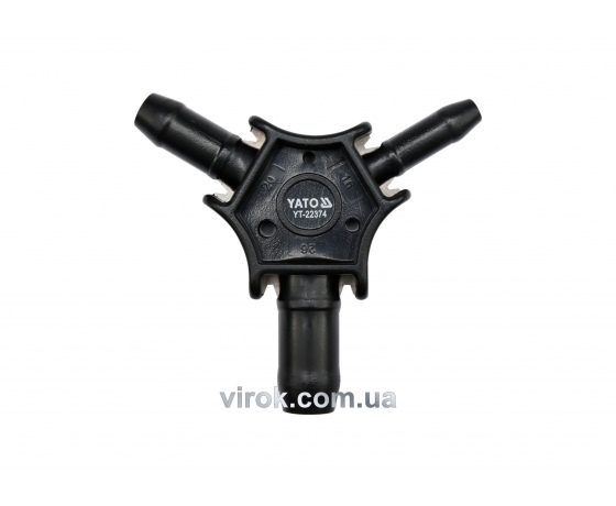 Фото 2 - Калібратор-трійник для труб PEX-AL-PEX або PERT-AL-PERT YATO 16-20-26 мм