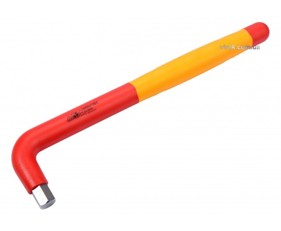 Фото 2 - Ключ шестигранний Г-подібний діелектричний YATO HEX 12 x 60 x 260 мм VDE до 1000 В