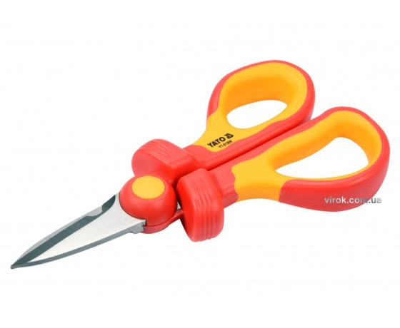 Фото 2 - Ножиці універсальні діелектричні до 1000 В YATO 160 мм