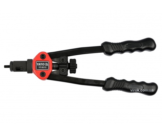 Фото 2 - Заклепочник YATO дворучний для нюто-гайок М3; М4; М5; М6; М8; l=300 мм