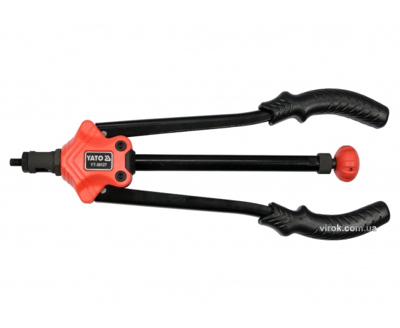 Фото 2 - Заклепочник дворучний різьбовий YATO для нітогайок М3-12 мм 360 мм