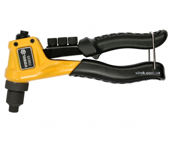 Фото 2 - Заклепочник ручний VOREL для нітів Ø=2.4, 3.2, 4, 4.8 мм 200 мм