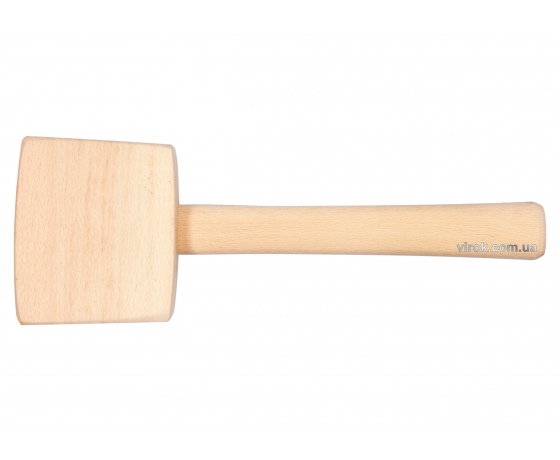 Фото 2 - Молоток-киянка дерев'яний VOREL з прямокутним обухом