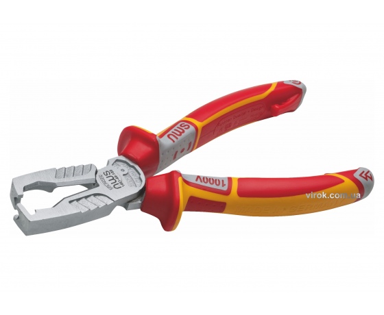 Фото 2 - Кліщі діелектричні для зняття ізоляції і обрізання проводів Ø16 мм NWS 180 мм