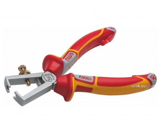 Фото 2 - Кліщі діелектричні для зняття ізоляції Ø10 мм NWS 160 мм