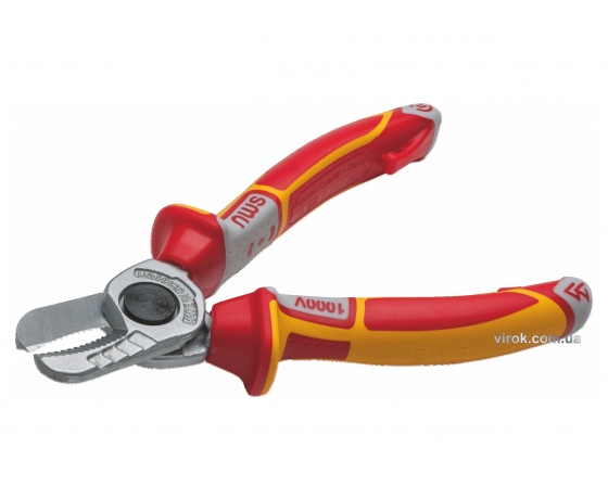 Фото 2 - Ножиці NWS 160 мм для кабелю Al/Cu 16 мм з ізольованими ручками VDE до 1000 В