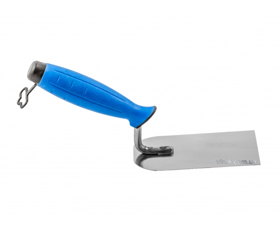 Фото 2 - Кельма штукатурна з нержавійки PROFI ТМ VIROK 30 мм двокомпонентна ручка