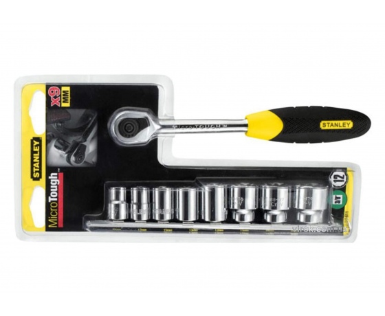 Фото 2 - Набір головок торцевих STANLEY 