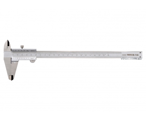 Фото 2 - Штангенциркуль механічний YATO 300 мм