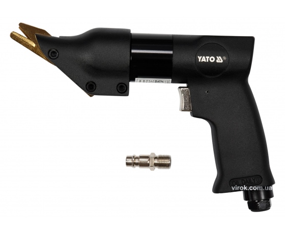 Фото 3 - Ножиці пневматичні кутові YATO по листовому металу 1.4 мм 141 л/хв