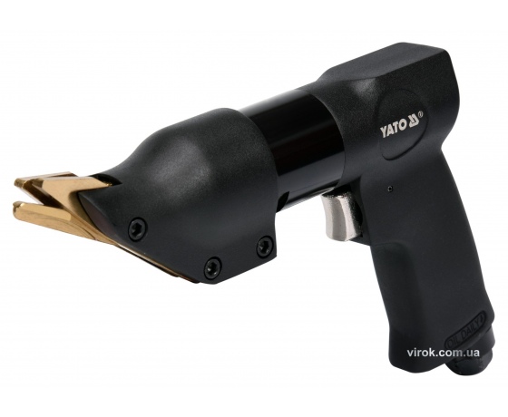 Фото 2 - Ножиці пневматичні кутові YATO по листовому металу 1.4 мм 141 л/хв