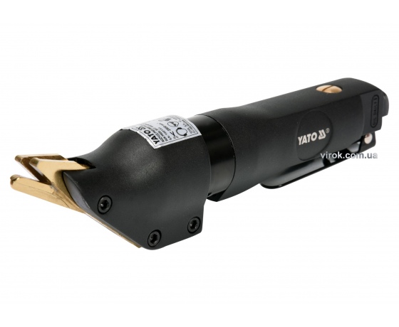 Фото 2 - Ножиці пневматичні прямі YATO по листовому металу 1.4 мм 141 л/хв