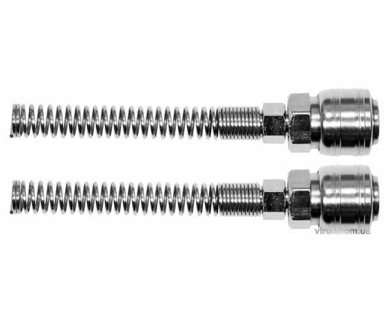 Фото 2 - Швидкороз'ємне з'єднання YATO з пружиною до шлангу 5 х 8 мм 2 шт