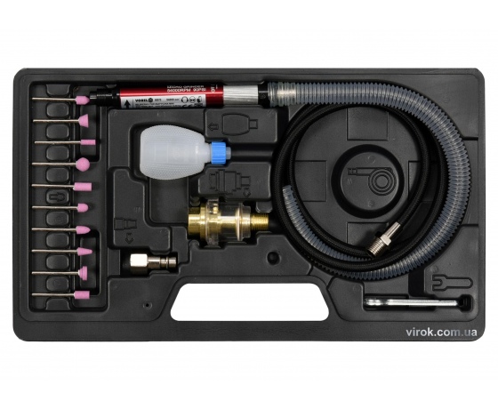 Фото 2 - Шліфмашина пневматична VOREL 1/4