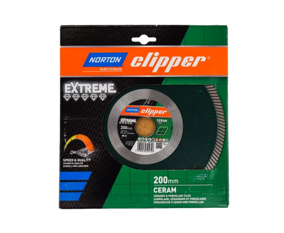 Фото 3 - Диск алмазний по кераміці EXTREME TURBO H10, Ø= 200 x 25,4 мм до плиткоріза TR201E