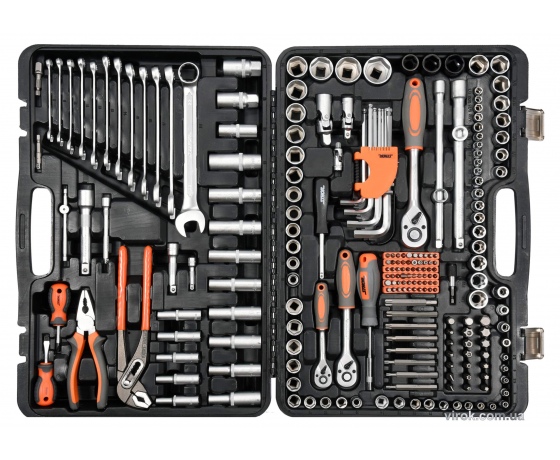 Фото 2 - Набір інструментів STHOR 225 предметів