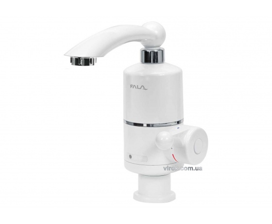 Фото 2 - Нагрівач води проточної мережевий FALA до 60°С, 3 кВт, тиск 0,04-0,6 MPa, гусак l=100 см