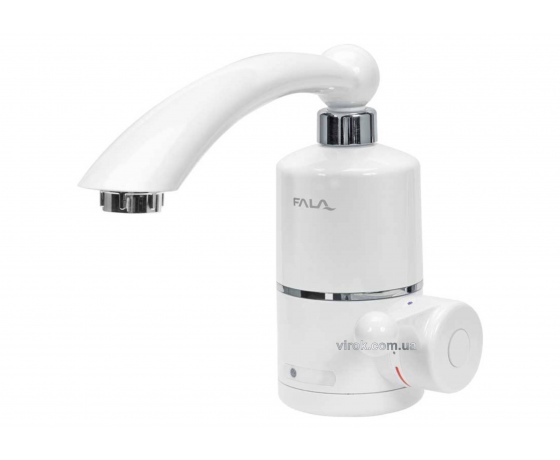 Фото 2 - Нагрівач води проточної мережевий FALA до 60°С, 3 кВт, тиск 0,04-0,6 MPa, гусак l=20 см