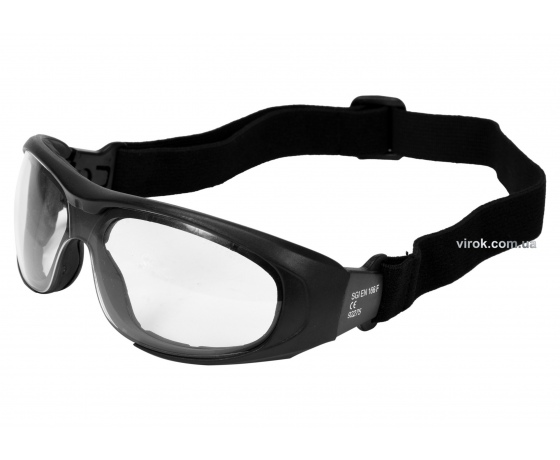 Фото 2 - Окуляри захисні YATO прозорі з еластичним пояском