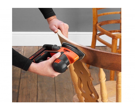 Фото 5 - Шліфмашина вібраційна акумуляторна Black+Decker Li-Ion 18 В