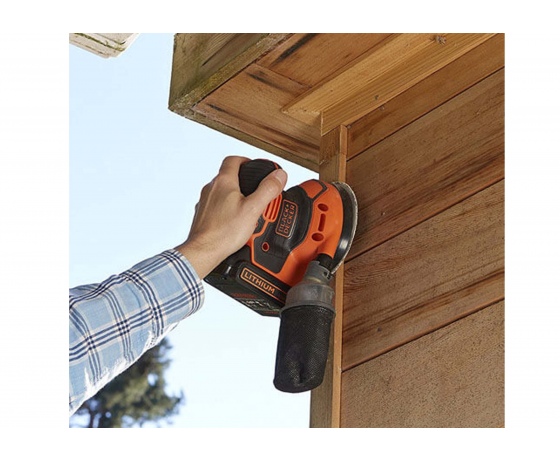 Фото 5 - Шліфмашина ексцентрикова акумуляторна Black+Decker Li-Ion 18 В