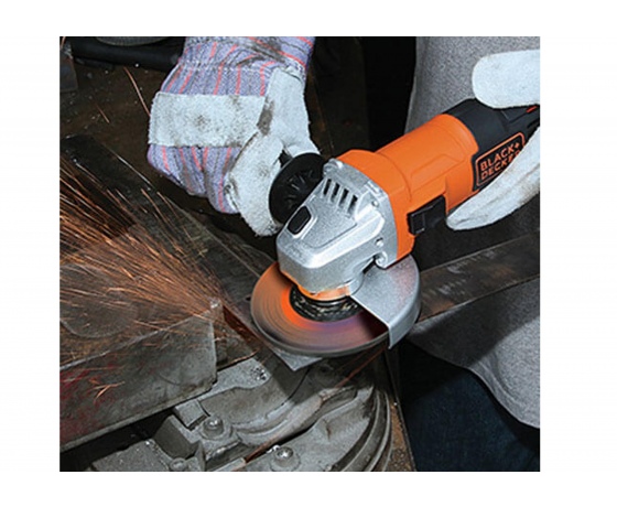 Фото 3 - Шліфмашина кутова Black+Decker 650 Вт