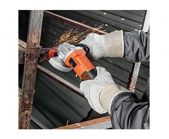 Фото 5 - Шліфмашина кутова Black+Decker 650 Вт