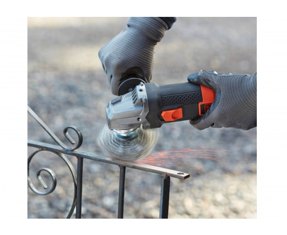 Фото 3 - Шліфмашина кутова Black+Decker 850 Вт