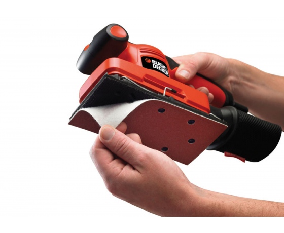 Фото 3 - Шліфмашина вібраційна Black+Decker 240 Вт