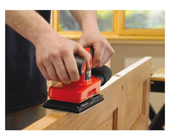 Фото 6 - Шліфмашина вібраційна Black+Decker 240 Вт