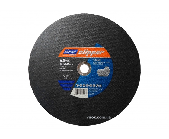 Фото 2 - Диск відрізний по бетону, каменю і цеглі NORTON CLIPPER 350 х 25.4 х 4 мм