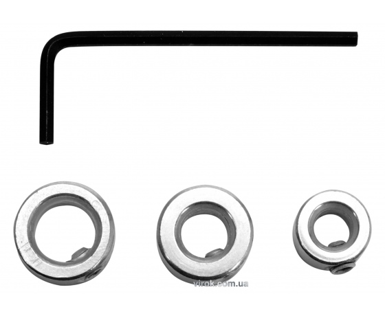 Фото 2 - Обмежувач глибини свердління YATO для свердл 6, 8, 10 мм 3 шт
