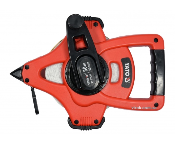 Фото 2 - Рулетка геодезична скловолоконна YATO 30 м х 15 мм