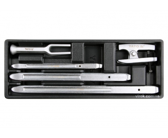 Фото 2 - Вклад до інструментальної шафи YATO набір інструментів для автосервісу 5 шт