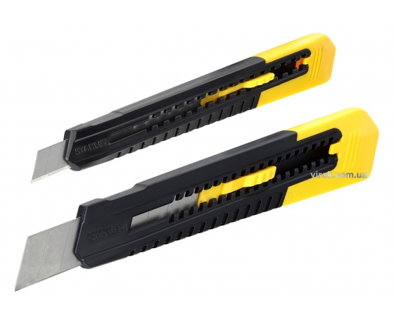 Фото 2 - Ножі STANLEY з відломним лезом 9 і 18 мм 2 шт