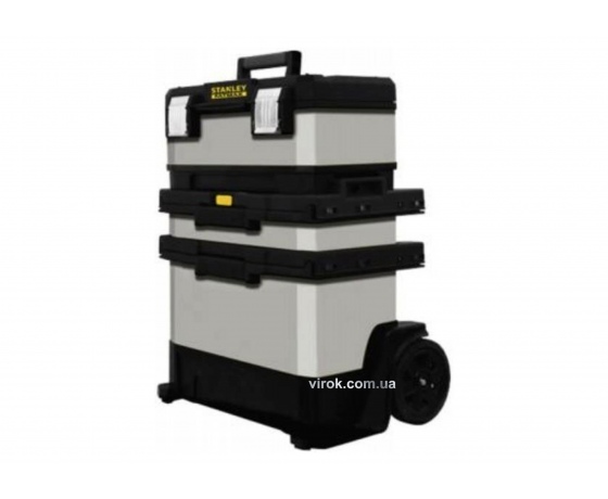 Фото 2 - Ящик для інструментів на колесах металопластиковий STANLEY 