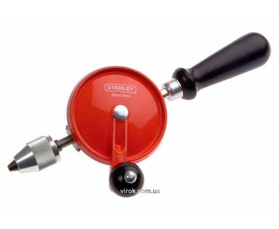 Фото 2 - Дриль ручний STANLEY 265 мм з шестернею і самозатискним патроном для свердл Ø8 мм