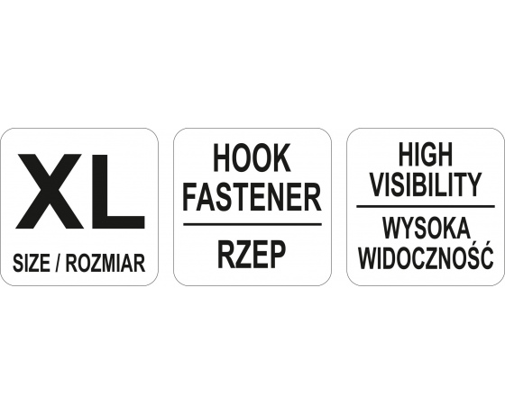 Фото 3 - Пояс для підтримки спини еластичний YATO 125 х 20 см розмір XL