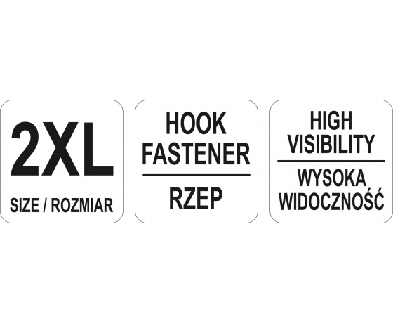 Фото 3 - Пояс для підтримки спини еластичний YATO 137 х 20 см розмір XXL