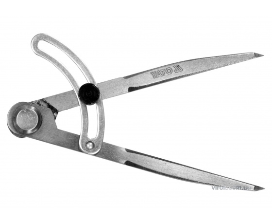 Фото 2 - Циркуль розмічальний з фіксатором YATO 150 мм