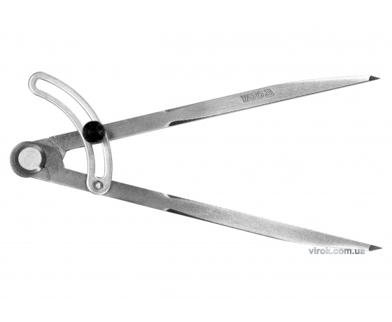 Фото 2 - Циркуль розмічальний з фіксатором YATO 200 мм