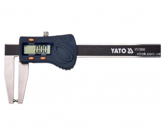 Фото 2 - Штангенциркуль електронний для гальмівних дисків YATO 180 мм
